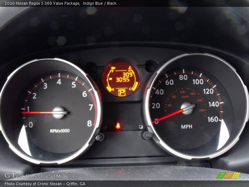 Indigo Blue / Black 2010 Nissan Rogue S 360 Value Package