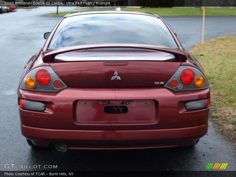 Ultra Red Pearl / Midnight 2003 Mitsubishi Eclipse GS Coupe