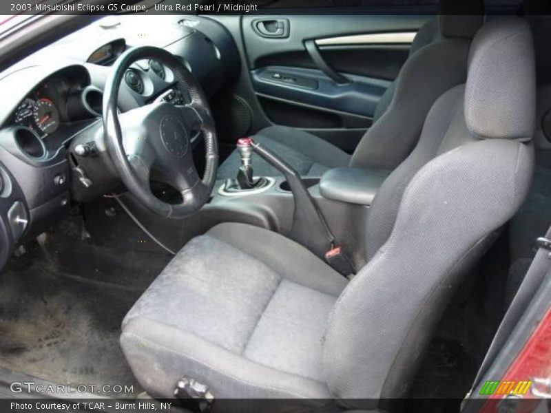 Ultra Red Pearl / Midnight 2003 Mitsubishi Eclipse GS Coupe