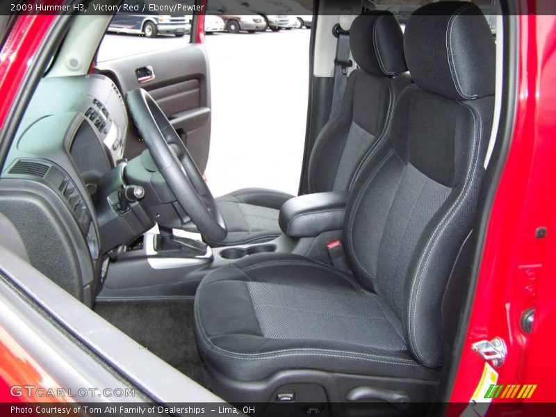 Victory Red / Ebony/Pewter 2009 Hummer H3
