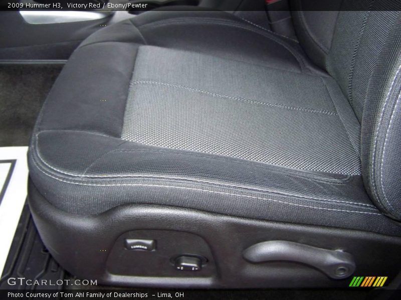 Victory Red / Ebony/Pewter 2009 Hummer H3