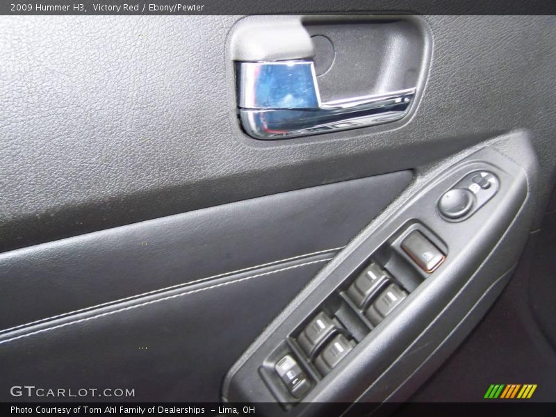 Victory Red / Ebony/Pewter 2009 Hummer H3