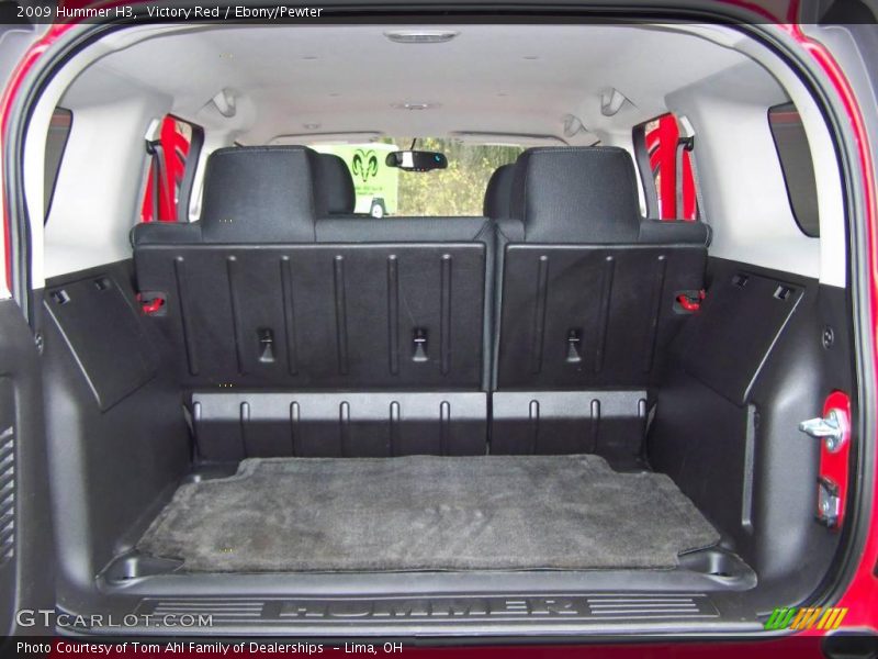 Victory Red / Ebony/Pewter 2009 Hummer H3