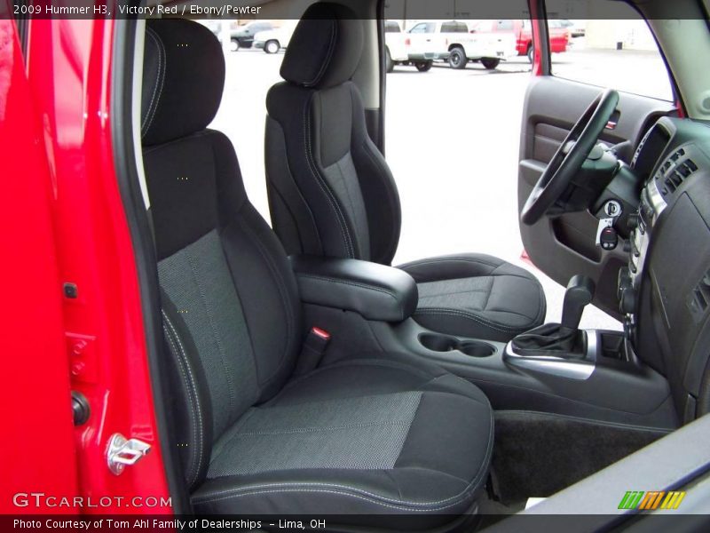 Victory Red / Ebony/Pewter 2009 Hummer H3