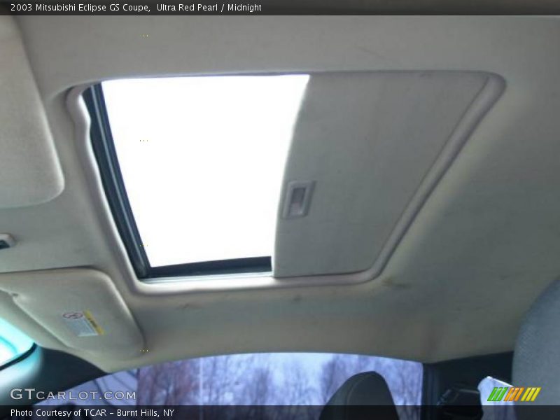 Ultra Red Pearl / Midnight 2003 Mitsubishi Eclipse GS Coupe