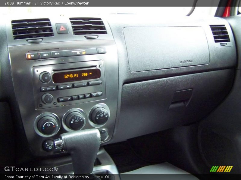 Victory Red / Ebony/Pewter 2009 Hummer H3