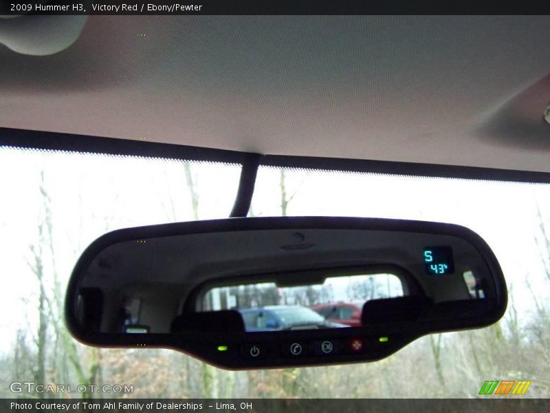 Victory Red / Ebony/Pewter 2009 Hummer H3