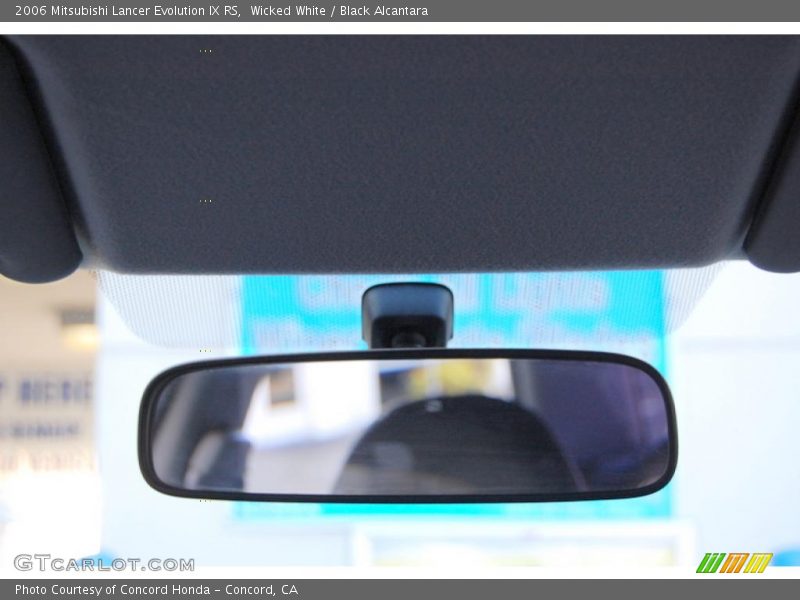 Wicked White / Black Alcantara 2006 Mitsubishi Lancer Evolution IX RS