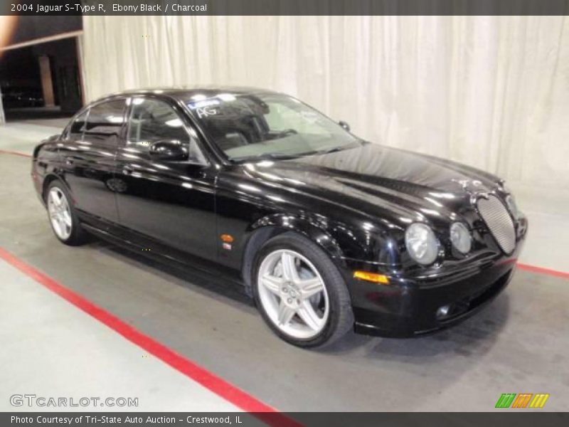Ebony Black / Charcoal 2004 Jaguar S-Type R