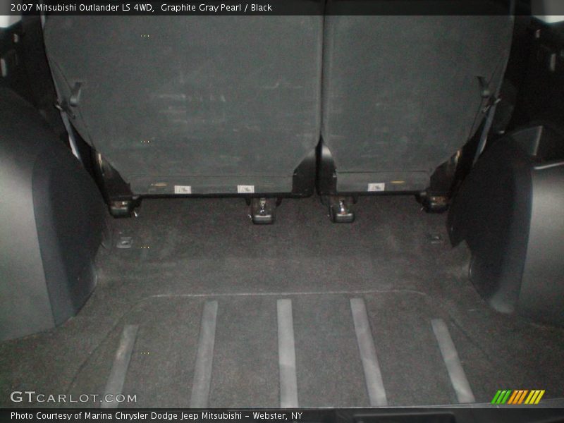 Graphite Gray Pearl / Black 2007 Mitsubishi Outlander LS 4WD