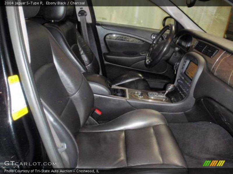Ebony Black / Charcoal 2004 Jaguar S-Type R