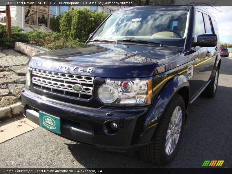 Buckingham Blue Metallic / Almond/Nutmeg 2010 Land Rover LR4 HSE Lux