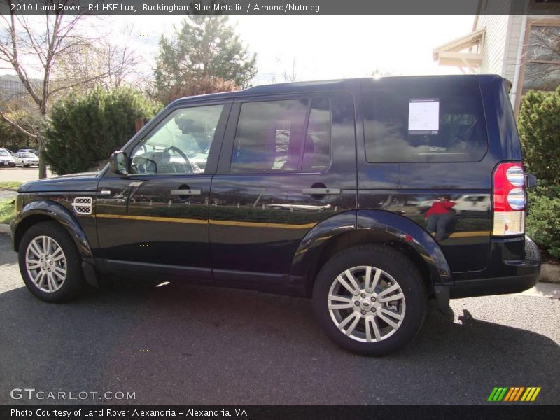 Buckingham Blue Metallic / Almond/Nutmeg 2010 Land Rover LR4 HSE Lux