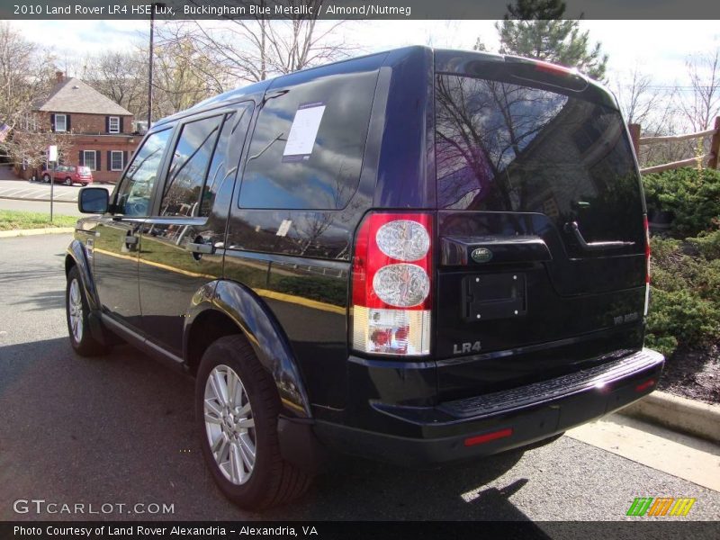 Buckingham Blue Metallic / Almond/Nutmeg 2010 Land Rover LR4 HSE Lux