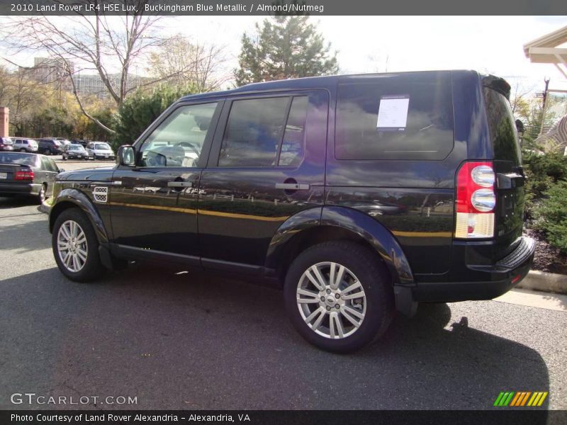 Buckingham Blue Metallic / Almond/Nutmeg 2010 Land Rover LR4 HSE Lux
