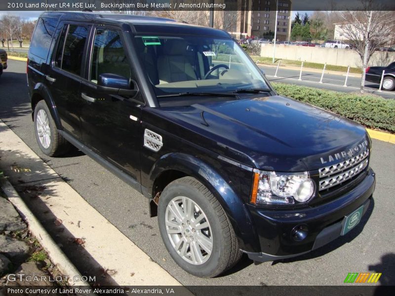 Buckingham Blue Metallic / Almond/Nutmeg 2010 Land Rover LR4 HSE Lux