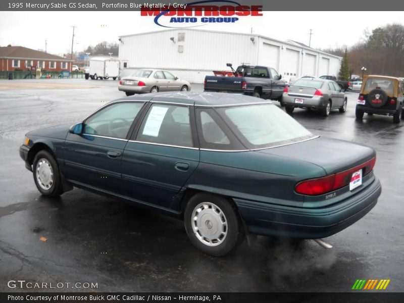 Portofino Blue Metallic / Grey 1995 Mercury Sable GS Sedan