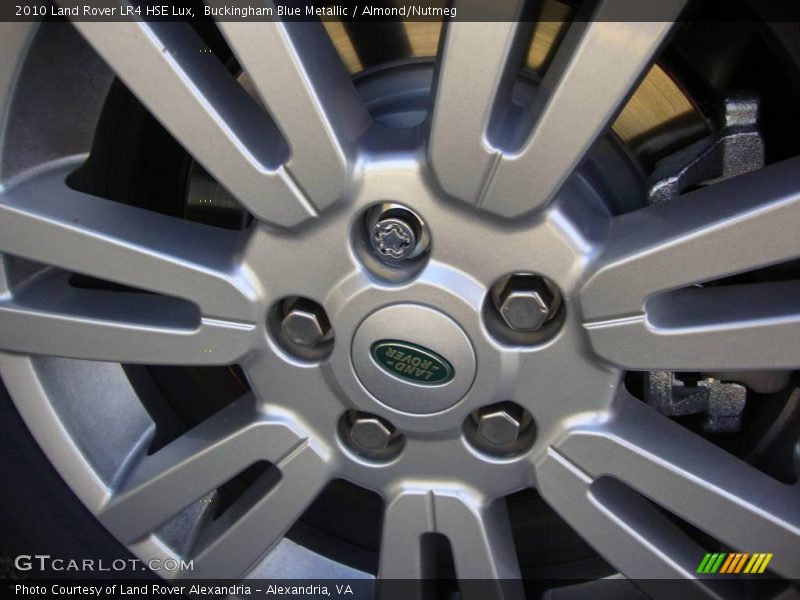 Buckingham Blue Metallic / Almond/Nutmeg 2010 Land Rover LR4 HSE Lux
