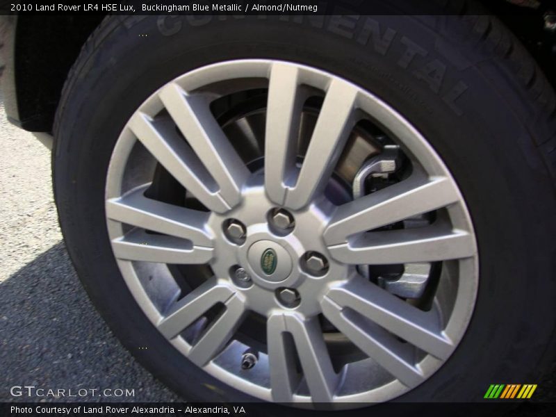 Buckingham Blue Metallic / Almond/Nutmeg 2010 Land Rover LR4 HSE Lux
