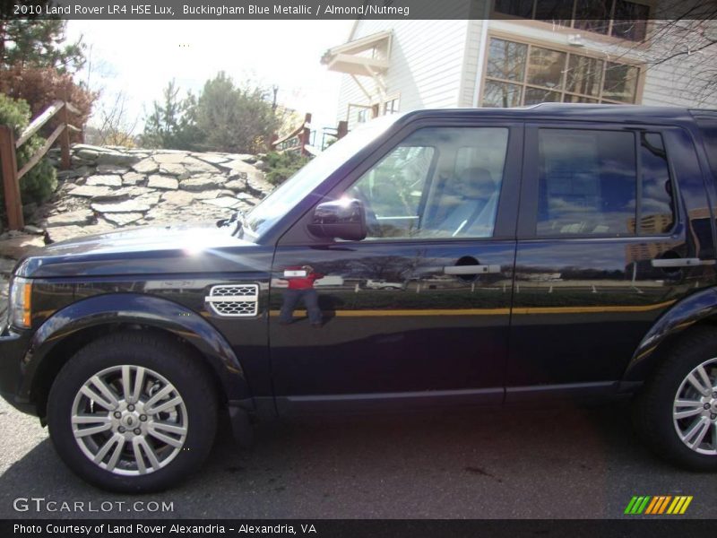 Buckingham Blue Metallic / Almond/Nutmeg 2010 Land Rover LR4 HSE Lux