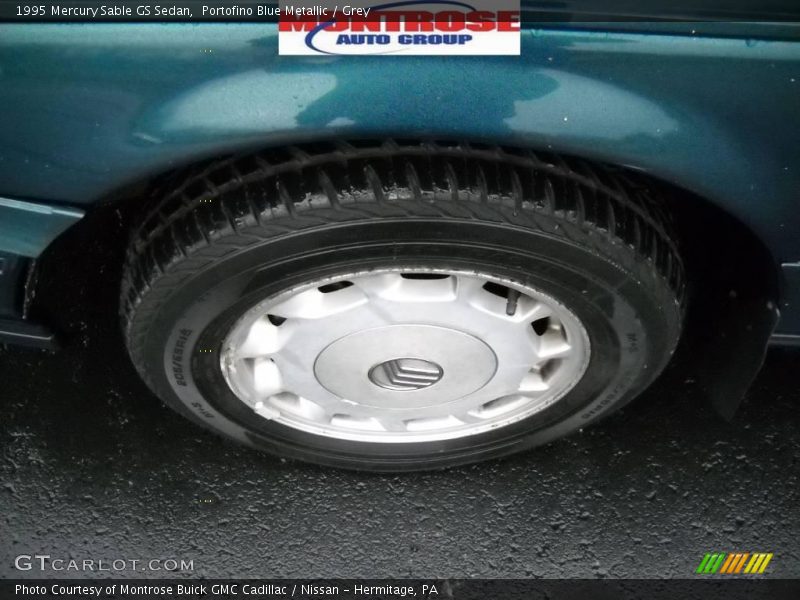Portofino Blue Metallic / Grey 1995 Mercury Sable GS Sedan