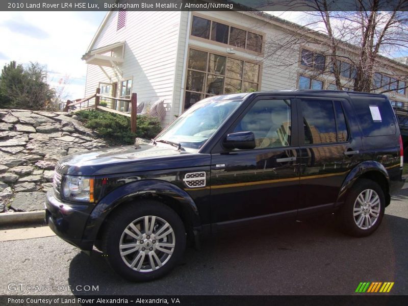 Buckingham Blue Metallic / Almond/Nutmeg 2010 Land Rover LR4 HSE Lux
