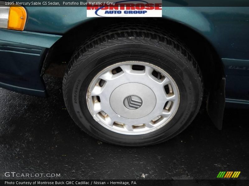 Portofino Blue Metallic / Grey 1995 Mercury Sable GS Sedan