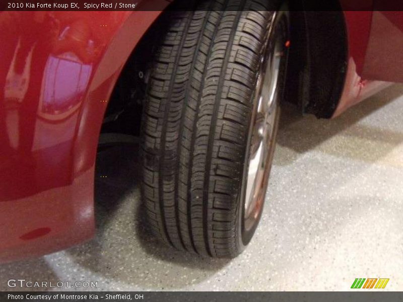 Spicy Red / Stone 2010 Kia Forte Koup EX