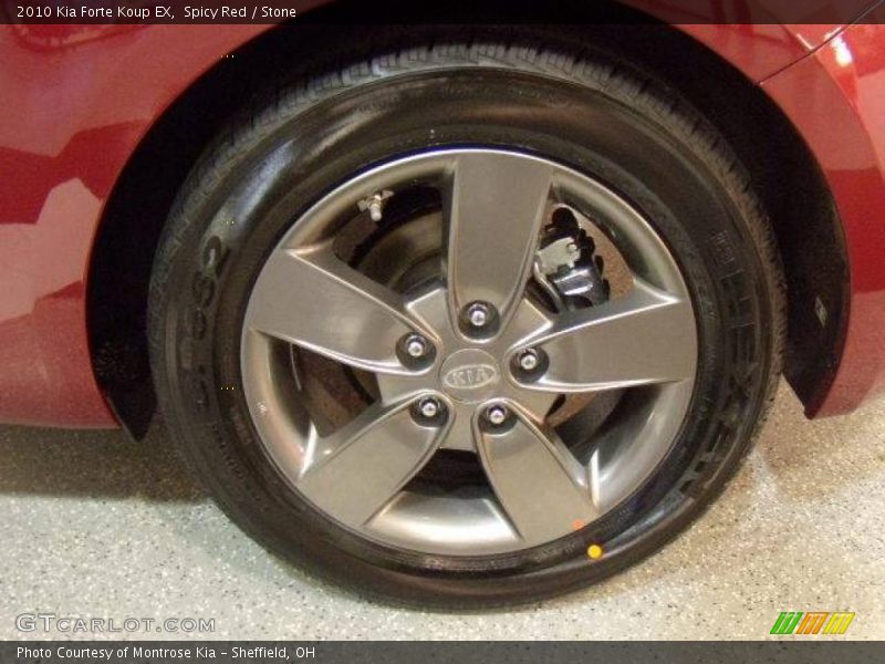 Spicy Red / Stone 2010 Kia Forte Koup EX