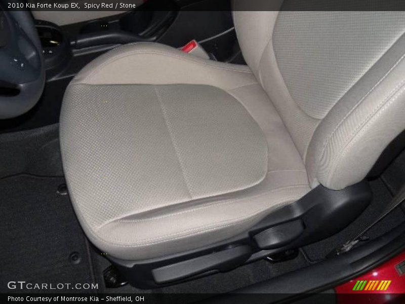 Spicy Red / Stone 2010 Kia Forte Koup EX