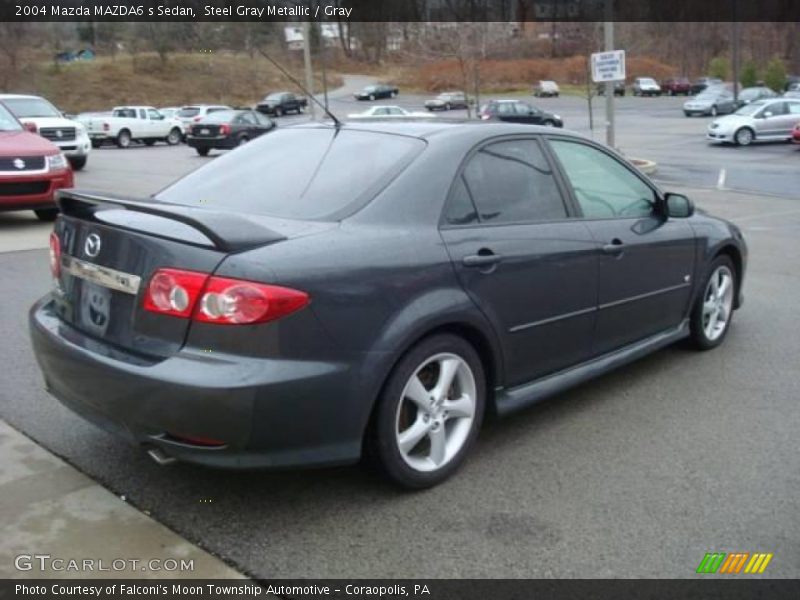 Steel Gray Metallic / Gray 2004 Mazda MAZDA6 s Sedan