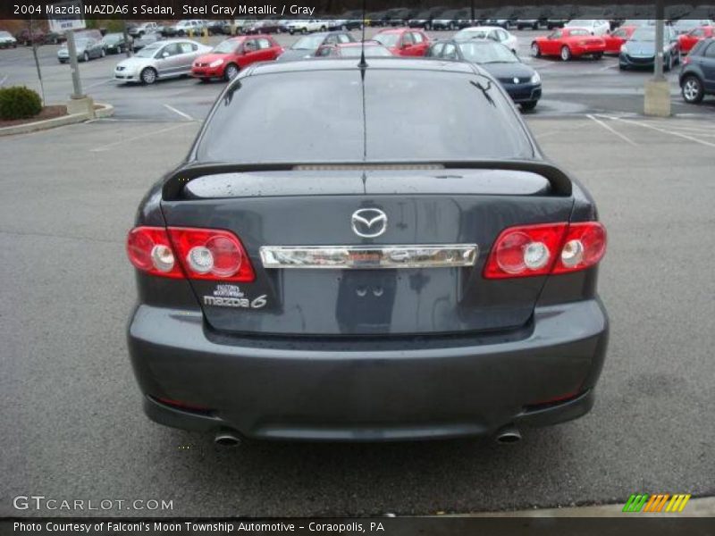 Steel Gray Metallic / Gray 2004 Mazda MAZDA6 s Sedan