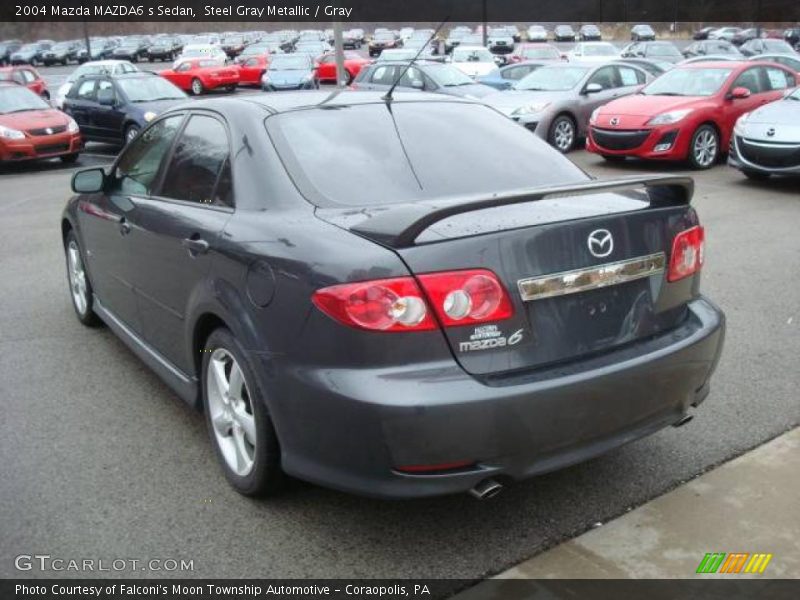 Steel Gray Metallic / Gray 2004 Mazda MAZDA6 s Sedan