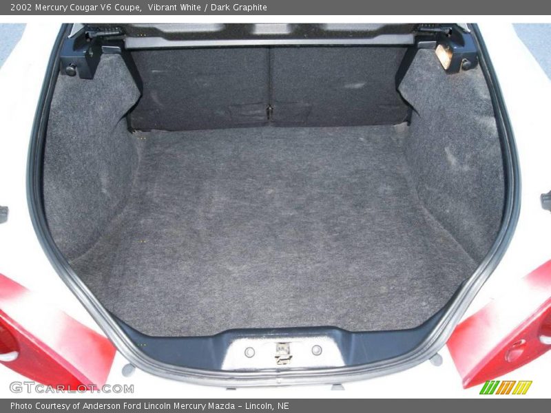 Vibrant White / Dark Graphite 2002 Mercury Cougar V6 Coupe