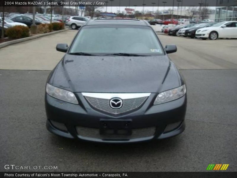 Steel Gray Metallic / Gray 2004 Mazda MAZDA6 s Sedan