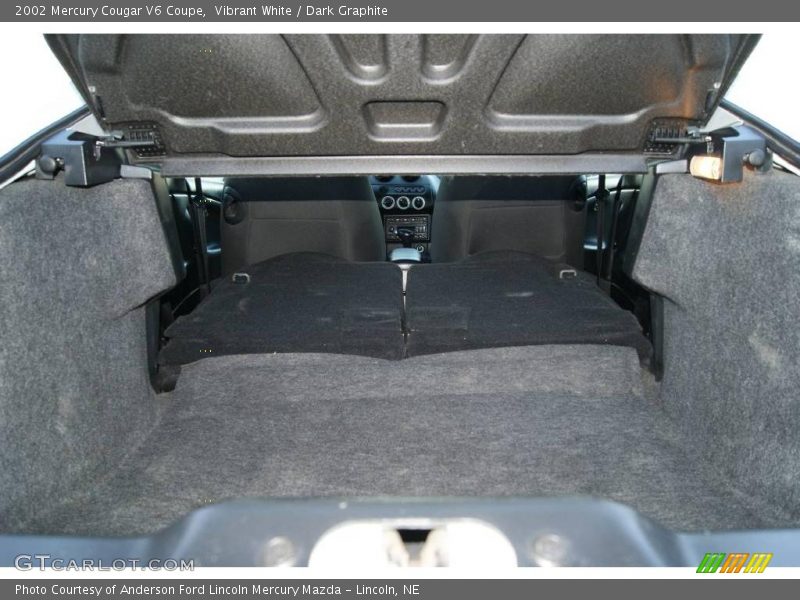 Vibrant White / Dark Graphite 2002 Mercury Cougar V6 Coupe