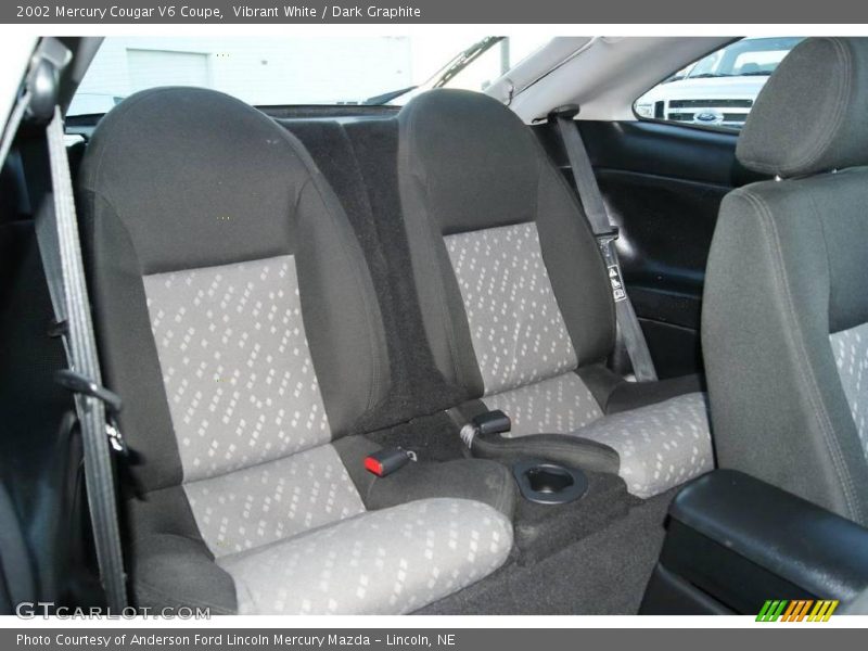Vibrant White / Dark Graphite 2002 Mercury Cougar V6 Coupe