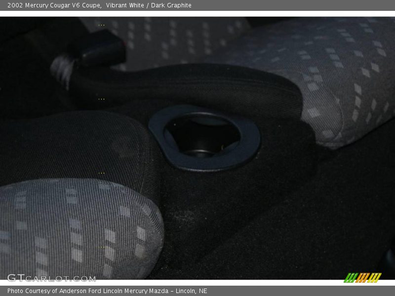 Vibrant White / Dark Graphite 2002 Mercury Cougar V6 Coupe