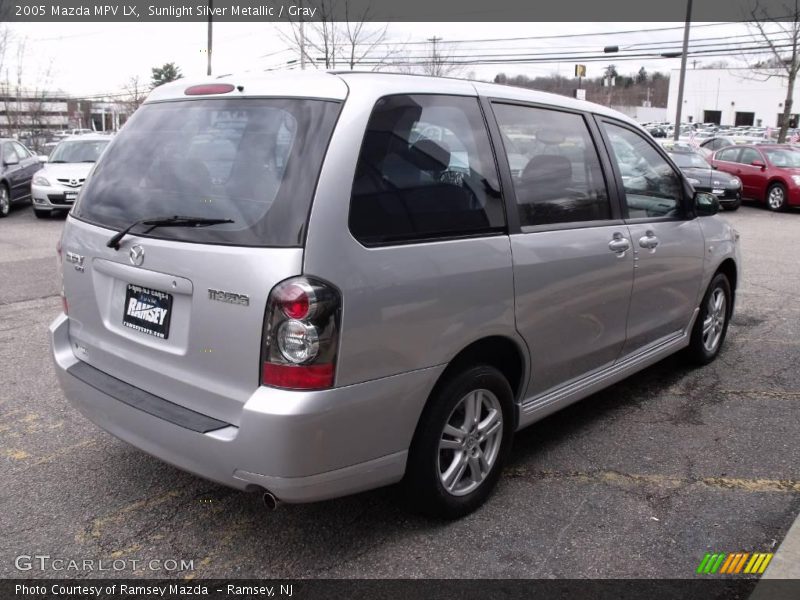 Sunlight Silver Metallic / Gray 2005 Mazda MPV LX