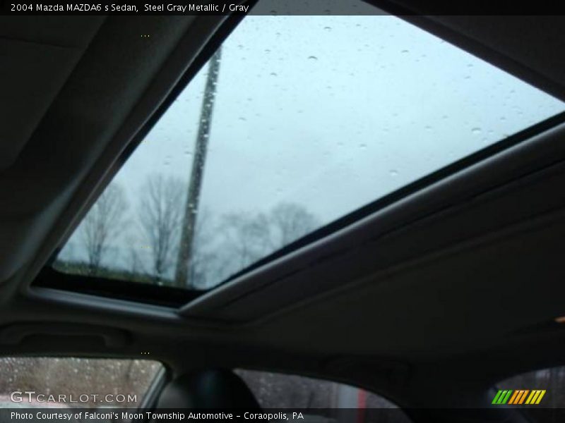 Steel Gray Metallic / Gray 2004 Mazda MAZDA6 s Sedan