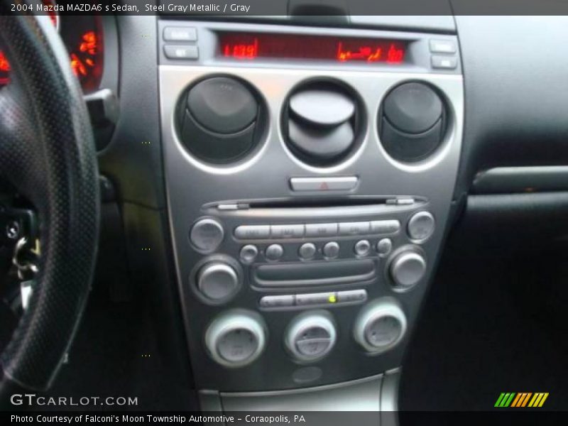 Steel Gray Metallic / Gray 2004 Mazda MAZDA6 s Sedan