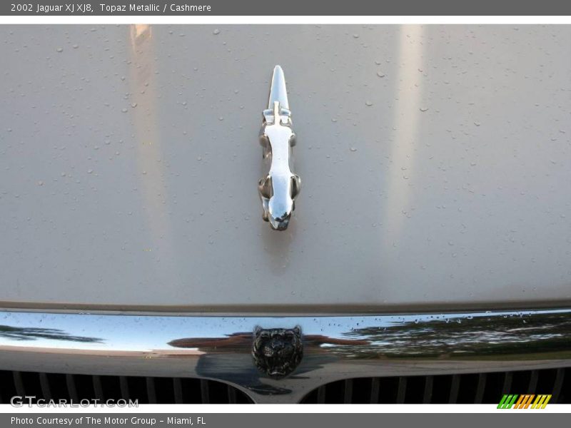 Topaz Metallic / Cashmere 2002 Jaguar XJ XJ8