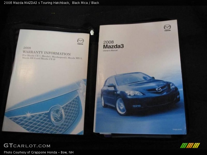 Black Mica / Black 2008 Mazda MAZDA3 s Touring Hatchback