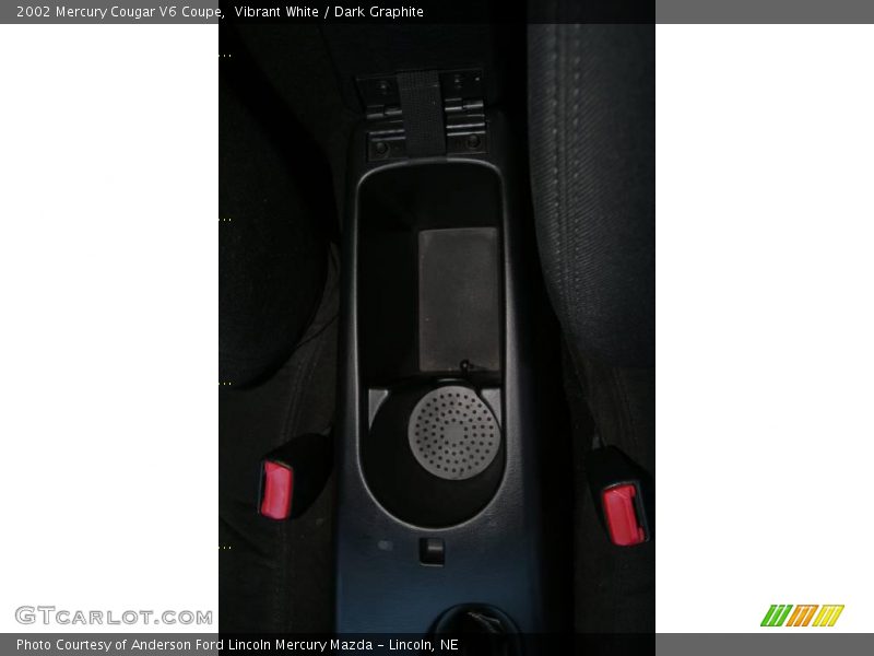Vibrant White / Dark Graphite 2002 Mercury Cougar V6 Coupe