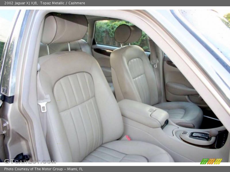 Topaz Metallic / Cashmere 2002 Jaguar XJ XJ8