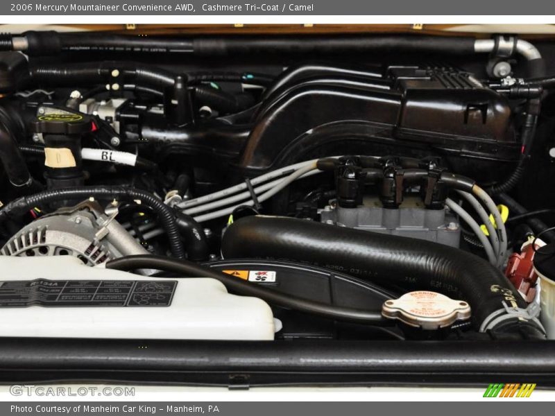 Cashmere Tri-Coat / Camel 2006 Mercury Mountaineer Convenience AWD