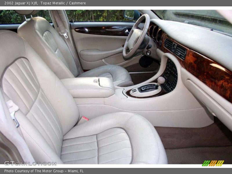 Topaz Metallic / Cashmere 2002 Jaguar XJ XJ8