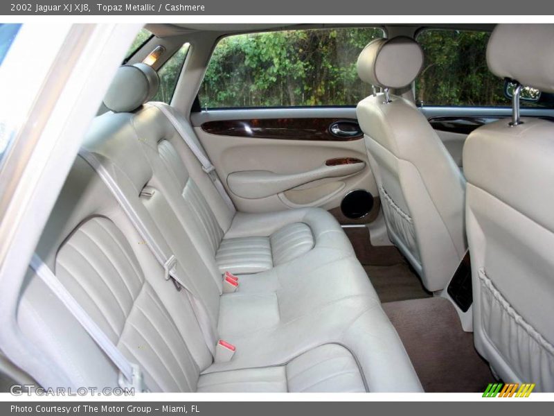 Topaz Metallic / Cashmere 2002 Jaguar XJ XJ8