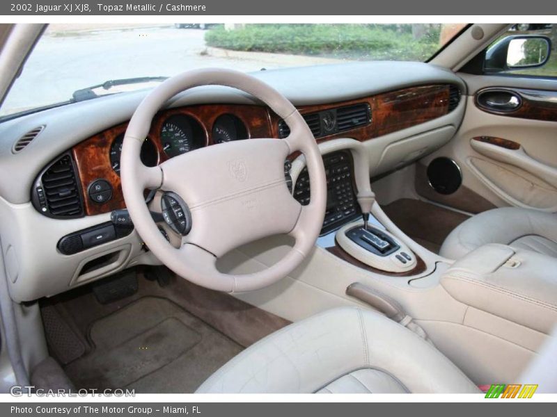 Topaz Metallic / Cashmere 2002 Jaguar XJ XJ8