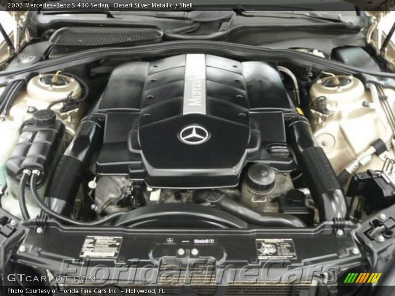 Desert Silver Metallic / Shell 2002 Mercedes-Benz S 430 Sedan